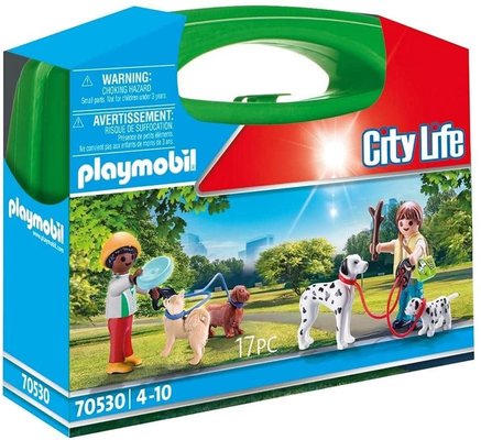 Playmobil Puppy Playtime Carry Case Set