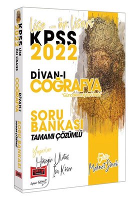 2022 KPSS Lise Ön Lisans Divanı Coğrafya Tamamı Çözümlü Soru Bankası