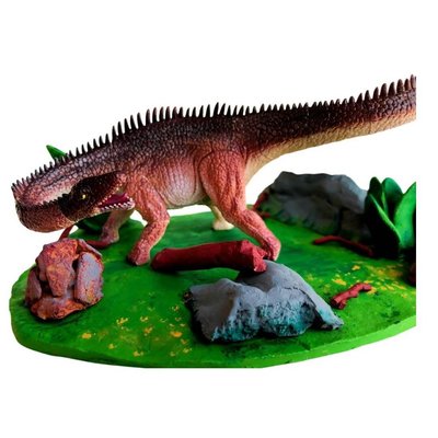Mucit Kafası 2'li Kardeş Seti Diplodocus + Brachiosaurus Puzzle Diorama Neo 392
