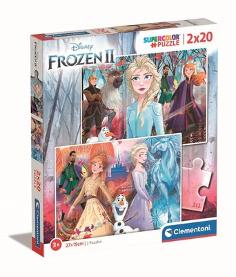 Clementoni 24759 2x20 Frozen 2 Puzzle