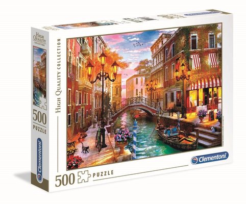 Clementoni 35063 Sunset Over Venice 500 Parça Puzzle