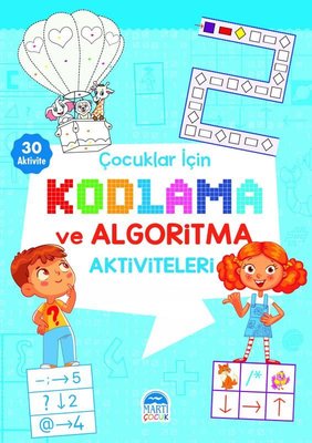 Çocuklar çin Kodlama ve Algoritma Aktiviteleri - Mavi