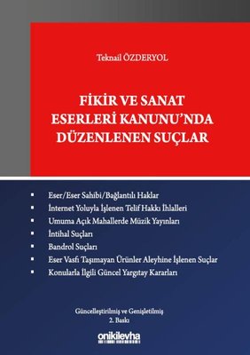 Fikir ve Sanat Eserleri Kanunu'nda Düzenlenen Suçlar