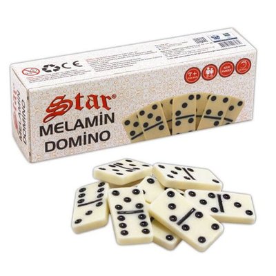 Star Domino Plastik Kutulu Melamin STAR-6096079