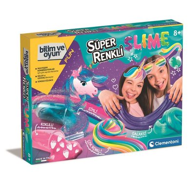 Clementoni Bilim ve Oyun Süper Renkli Slime
