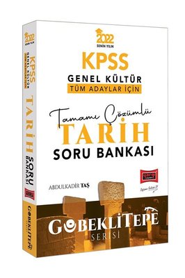 2022 KPSS Genel Kültür Tüm Adaylar İçin Göbeklitepe Serisi Tamamı Çözümlü Tarih Soru Bankası
