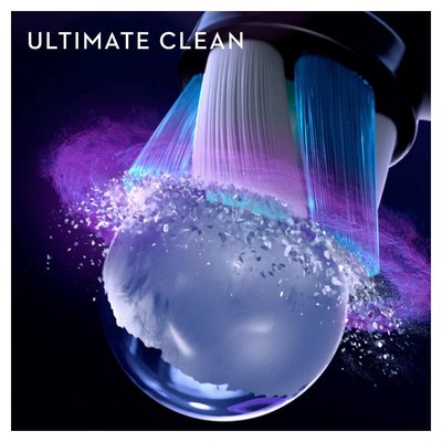 Oral-B iO Ultimate Clean Siyah 4'lü Diş Fırçası Başlığı