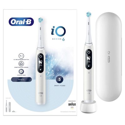 Oral-B iO 6 Şarjlı Diş Fırçası Beyaz