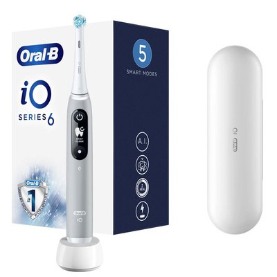Oral-B IO6 Şarjlı Diş Fırçası Gri