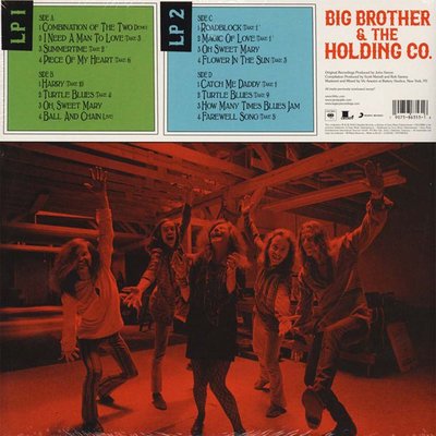 Big Brother And The Holding Company Janis Joplin Sex Dope & Cheap Thrills Plak