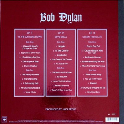 Bob Dylan Triplicate (Deluxe Limited Edition Lp) Plak
