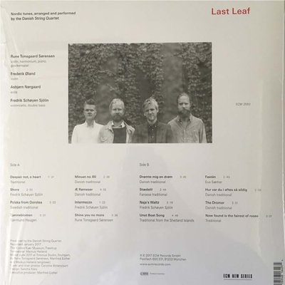 Danish String Quartet Last Leaf Plak