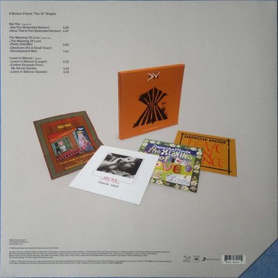 Depeche Mode A Broken Frame 12 Singles Collection 3 12 Plak