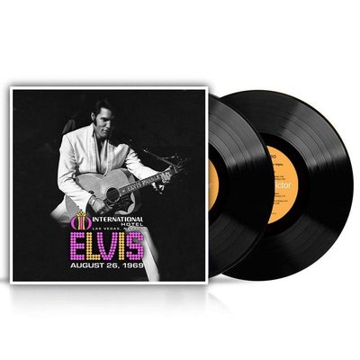 Elvis Presley Live At The international Hotel Plak