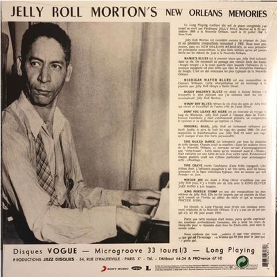 Jelly Roll Morton Piano Solos Plak