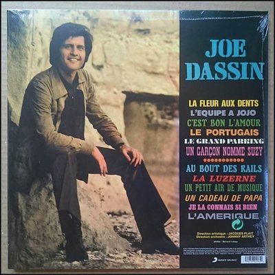 Joe Dassin La Fleur Aux Dents Plak