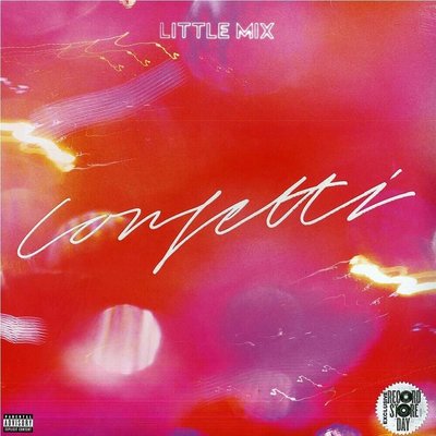 Little Mix Confetti Plak