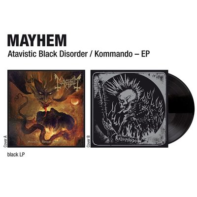 Mayhem Atavistic Black Disorder / Kommando Ep Plak