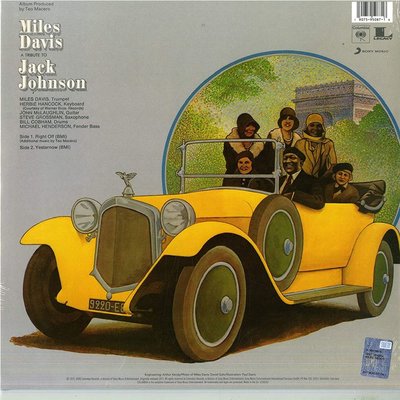 Miles Davis A Tribute To Jack Johnson Plak