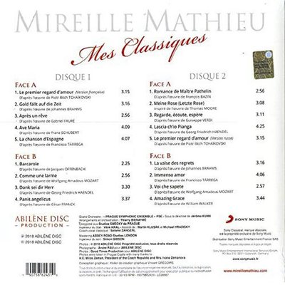 Mireille Mathieu Mes Classiques Plak