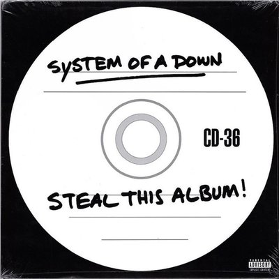 System Of A Down Steal This Plak