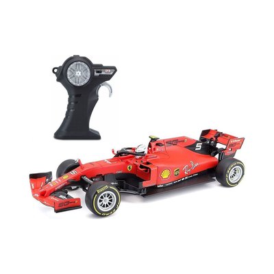Maisto 1/24 Premium F1 Ferrari SF90 Sebastian Vettel & Charles Leclerc Uzaktan Kumandalı Araba