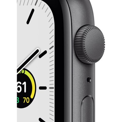 Apple Watch SE GPS 44MM Uzay Grisi Alüminyum Kasa ve Gece Yarısı Spor Kordon MKQ63TU/A