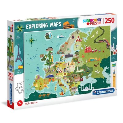 Clementoni Great Places İn Europe - 250 Parça Puzzle 29062