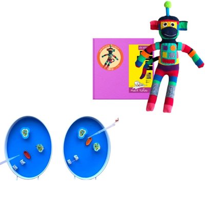 Mucit Kafası 2'li Kardeş Seti Arkadaşım Robot + Marangoni Yarışı