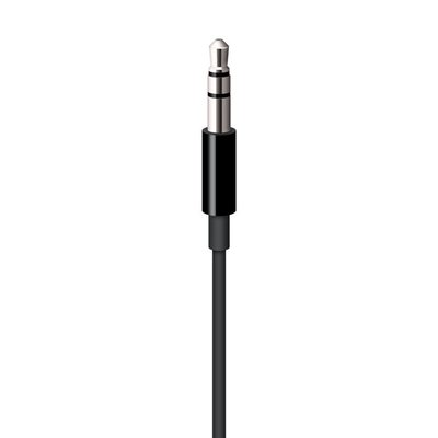 Apple Lightning - 3.5 mm Ses Kablosu (1.2 m) - Siyah