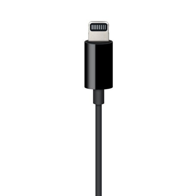 Apple Lightning - 3.5 mm Ses Kablosu (1.2 m) - Siyah