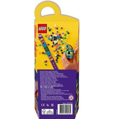 LEGO Dots Neon Kaplan Bileklik ve Çanta Süsü 41945