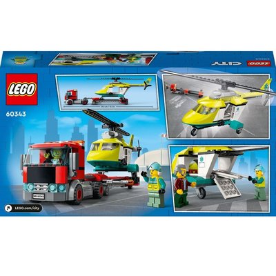 LEGO City Kurtarma Helikopteri Nakliyesi 60343