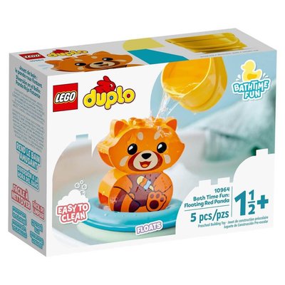 LEGO Duplo Banyo Zamanı Eğlencesi: Yüzen Kırmızı Panda10964