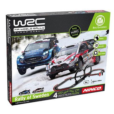 Ninco WRC 1/43 Rally İşveç Ralli Kumandalı Yarış Seti  91013