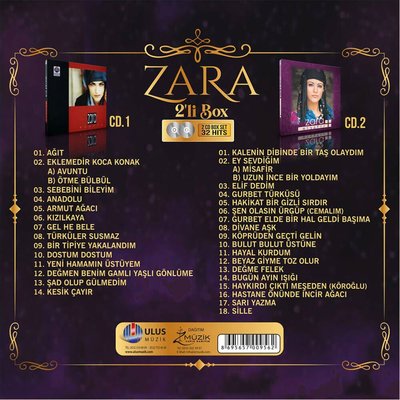 Zara Misafir-Avuntu  2 'li Box