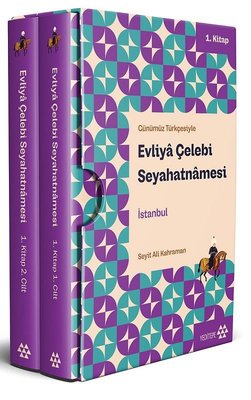 Evliya Çelebi Seyahatnamesi Seti - Günümüz Türkçesiyle - 2 Kitap Takım - Kutulu