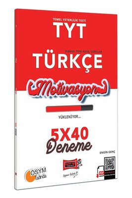 TYT Motivasyon Denemeleri 5x40 Türkçe Denemesi TYT Motivasyon Denemeleri 5x40 Türkçe Denemesi