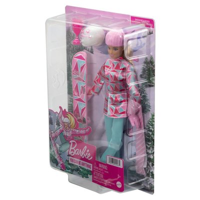 Barbie  Snowboard Sporcusu Bebek HCN32