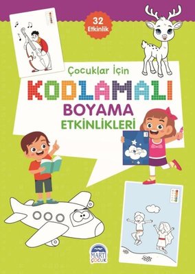 Çocuklar için Kodlama Etkinlikleri - Yeşil 2 - 32 Etkinlik