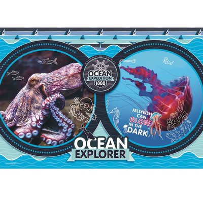 Clementoni National Geographic Kids Ocean Expedition 180 Parça Puzzle 29205