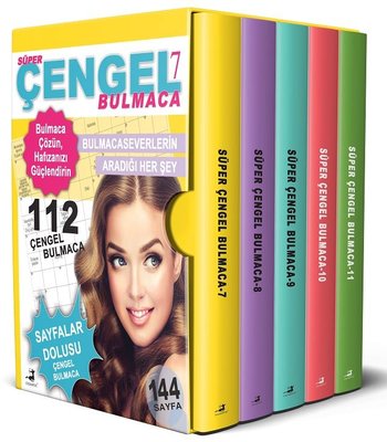 Süper Çengel Bulmaca Seti - 5 Kitap Takım