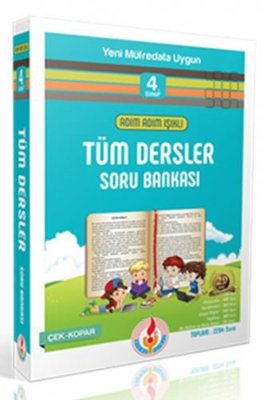 4.Sınıf Adım Adım Işıklı Tüm Dersler Soru Bankası