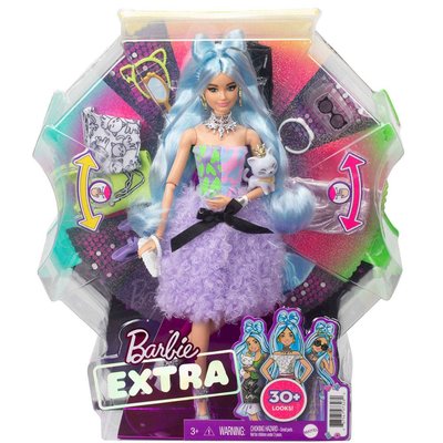 Barbie Extra Neon Saçlı Bebek GYJ69