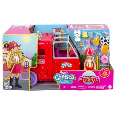 Barbie Chelsea İtfaiye Aracı HCK73