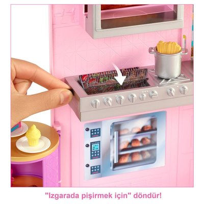 Barbie'nin Muhteşem Restoranı Oyun Seti  Gxy72 