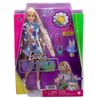 Barbie Extra Mavi Etekli Bebek HDJ45