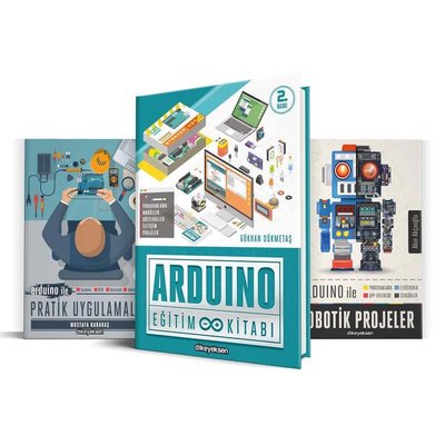 Arduino ile Projelere Hızlı Başlangıç Seti - 3 Kitap Takım
