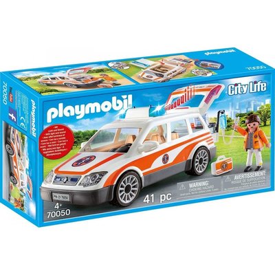 Playmobil Emergency Car with Siren