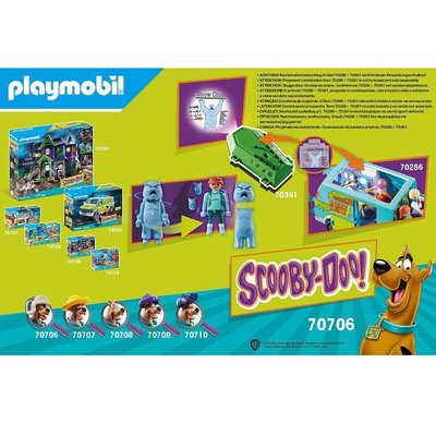 Playmobil SCOOBY-DOO! Adventure with Snow Ghost